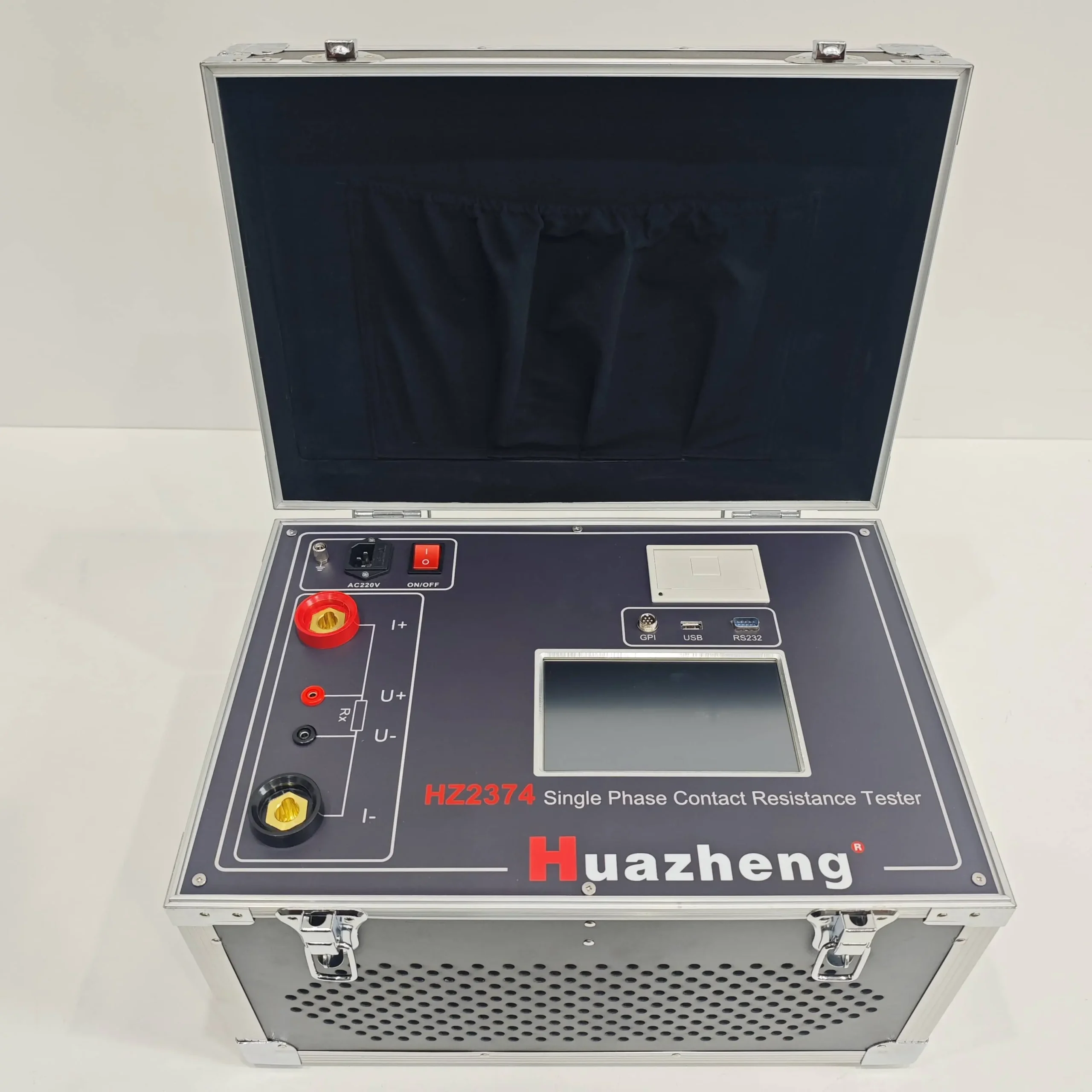 Pabrik Huazheng Memproduksi Penguji Resistansi Kontak HZ2374 400A - Gambar 3