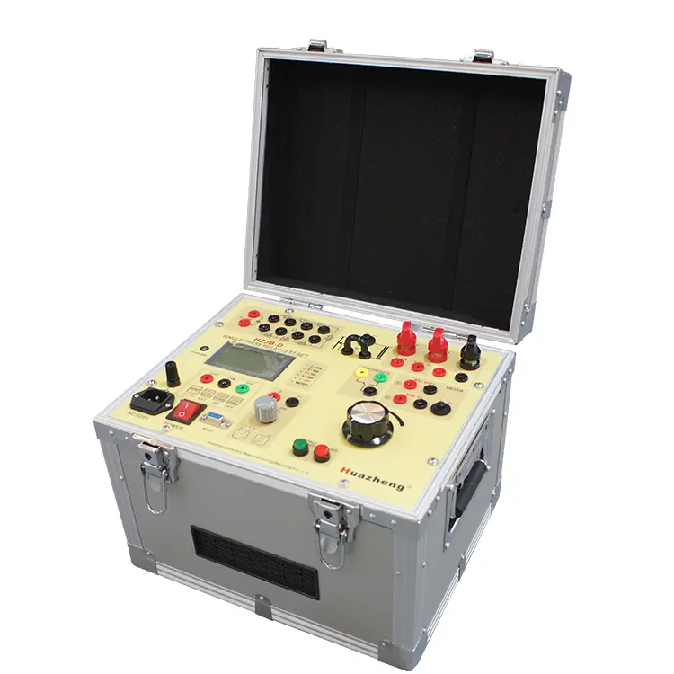 Supplier Alat Uji Injeksi Arus Sekunder Portabel Single Phase Relay Protection Tester Huazheng HZJB-D