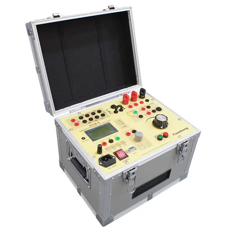 Supplier Alat Uji Injeksi Arus Sekunder Portabel Single Phase Relay Protection Tester Huazheng HZJB-D - Gambar 3
