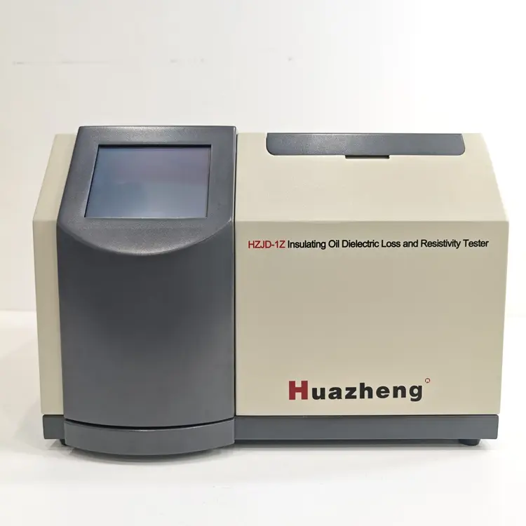 Alat Uji Tan Delta & Tahanan Jenis Minyak Isolasi Digital Presisi Tinggi Huazheng HZJD-1Z