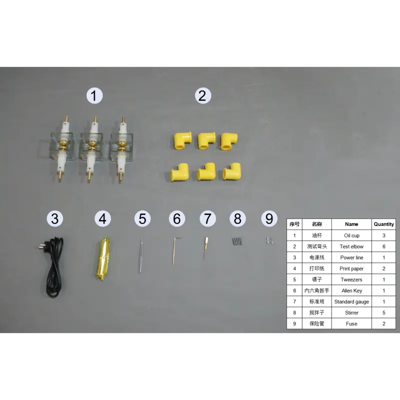 Tester Tegangan Tembus Minyak Trafo 80kV 3 Bejana Huazheng HZJQ-3 - Gambar 2