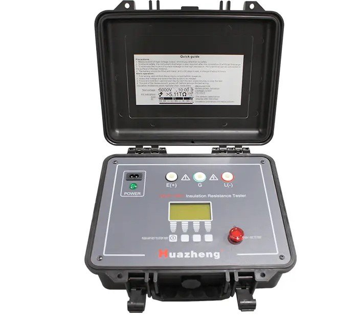 Supplier Alat Uji Resistansi Isolasi Digital 10kV Huazheng HZJY-10K-I