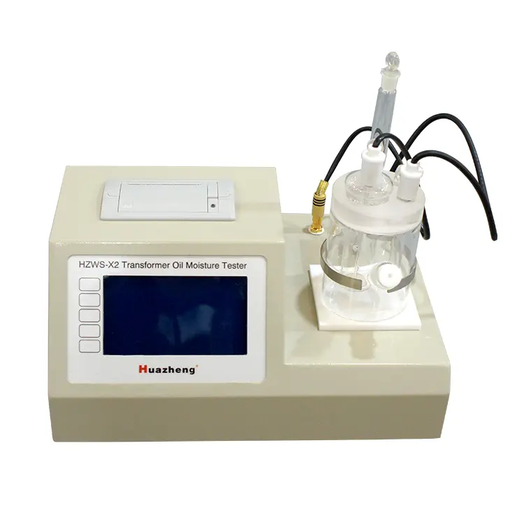 Alat Uji Kadar Air Minyak Trafo Transformer Oil Moisture Tester Huazheng HZWS-X2