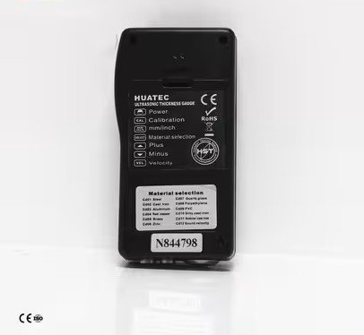 Pengukur Ketebalan Ultrasonik dengan Layar LCD 4-Digit dan Lampu Latar EL Huatec TG-2910 - Gambar 5