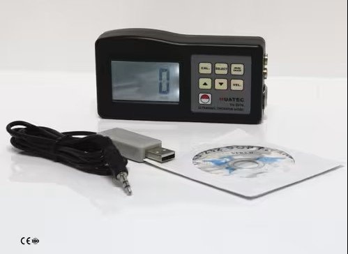 Pengukur Ketebalan Ultrasonik dengan Layar LCD 4-Digit dan Lampu Latar EL Huatec TG-2910 - Gambar 3