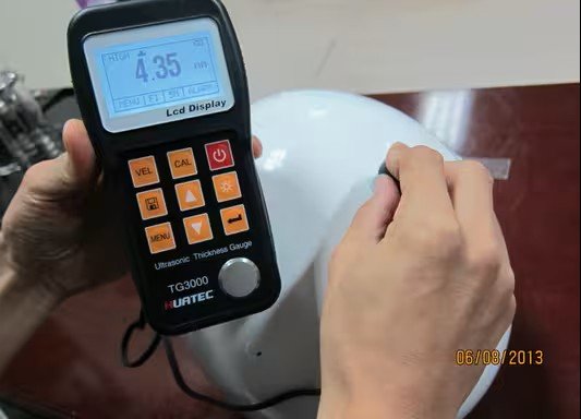 Pengukuran Ketebalan dengan Pengujian Ultrasonik Alat Ukur Ketebalan Baja Ultrasonik Alat Ukur Ketebalan Ultrasonik Huatec TG3000 - Gambar 5
