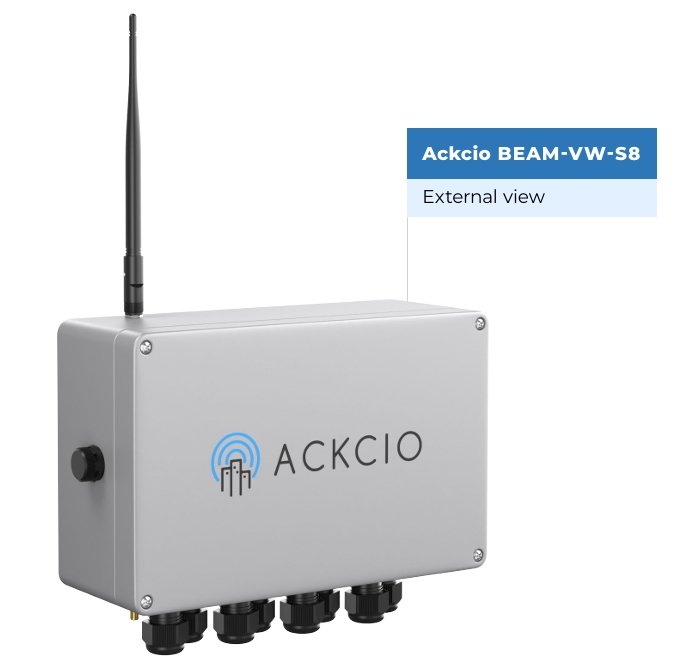 Vibrating Wire Nodes | Node Kawat Bergetar Ackcio BEAM-VW-S1 | BEAM-VW-S8