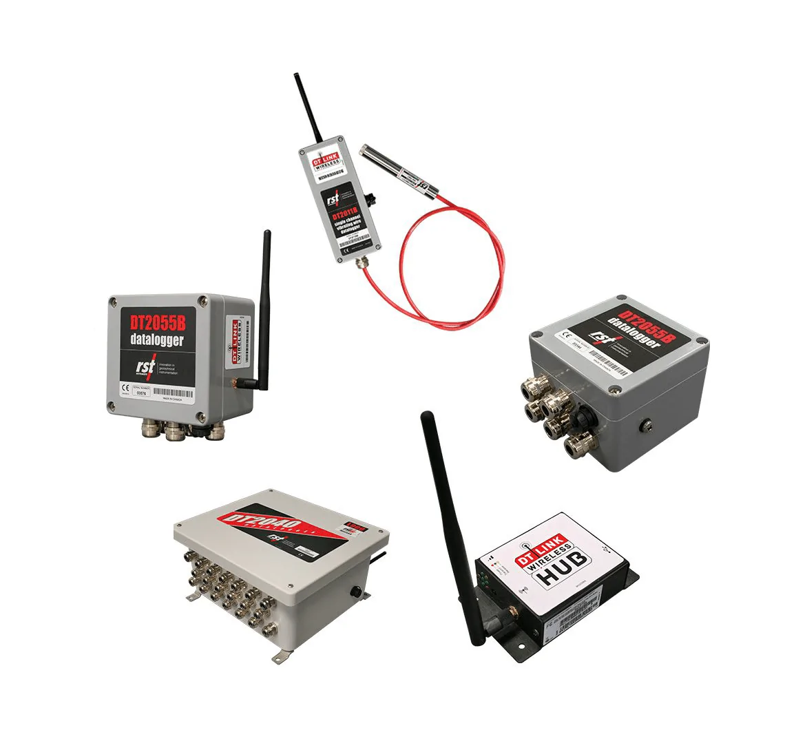 Alat Sistem Pengumpulan Data Nirkabel Untuk Data Logger RST INSTRUMENTS