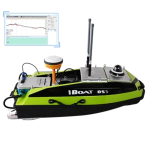 Kapal Survei Geodesi Tanpa Awak Iboat dengan Single Beam Echo Sounder Gold BS3