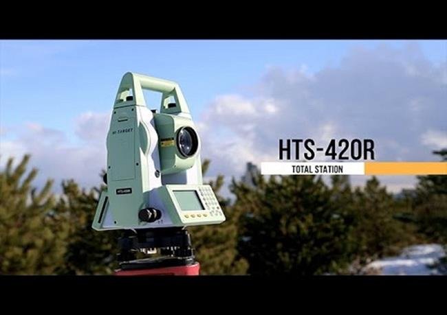 Peralatan Survei Total Station Presisi Tinggi HTS-420R - Gambar 4