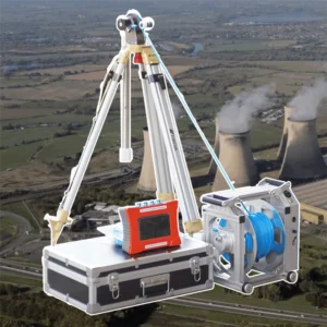 Sistem Inspeksi Pipa CCTV, Sistem Kamera Lubang Bor (Borehole) Panoramik, Kamera Inspeksi Visual Jarak Jauh  Gold GD-C1201 