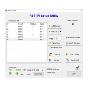 Software Monitoring Dan Konfigurasi Digital In-Place Inclinometer RST INSTRUMENTS