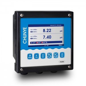 Industrial Online pH/DO Dual-channel Transmitter T6200 CHUNYE