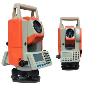 Total Station Bluetooth dengan Prisma Tunggal dan Tiga Prisma Gold GDM-624R